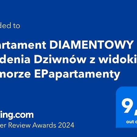 Apartament Diamentowy Gardenia Dziwnow Z Widokiem Na Morze Epapartamenty Exterior photo